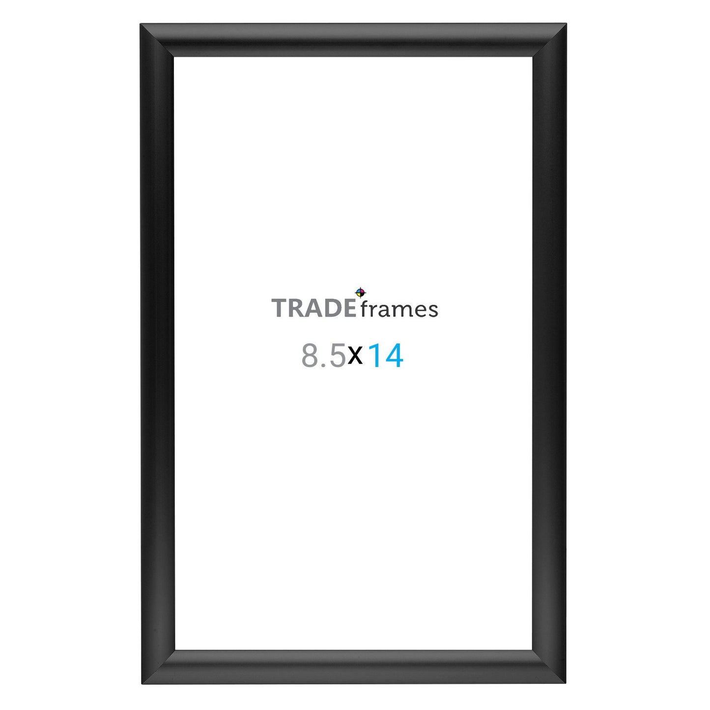 21.59 x 35.56 cm Black Snap Frame - 25MM Profile