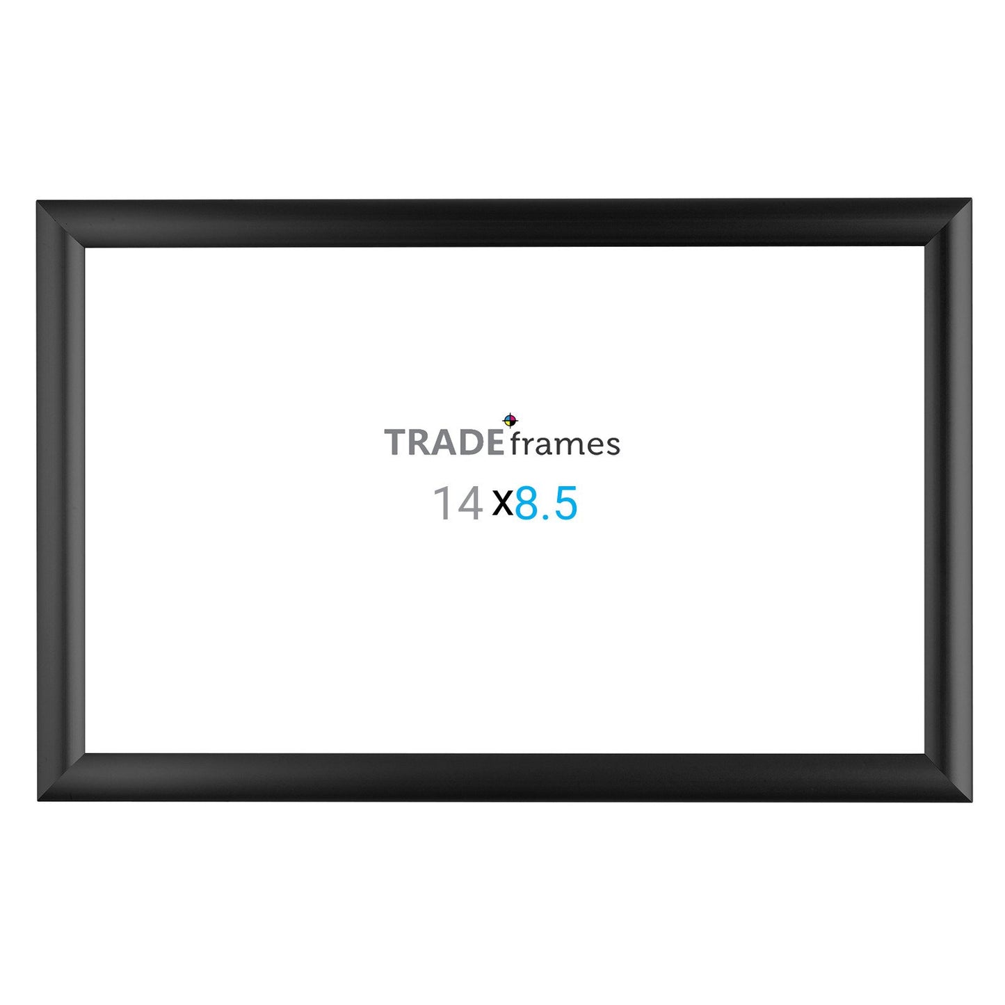21.59 x 35.56 cm Black Snap Frame - 25MM Profile