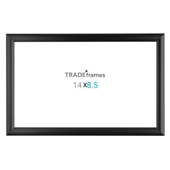 21.59 x 35.56 cm Black Snap Frame - 25MM Profile