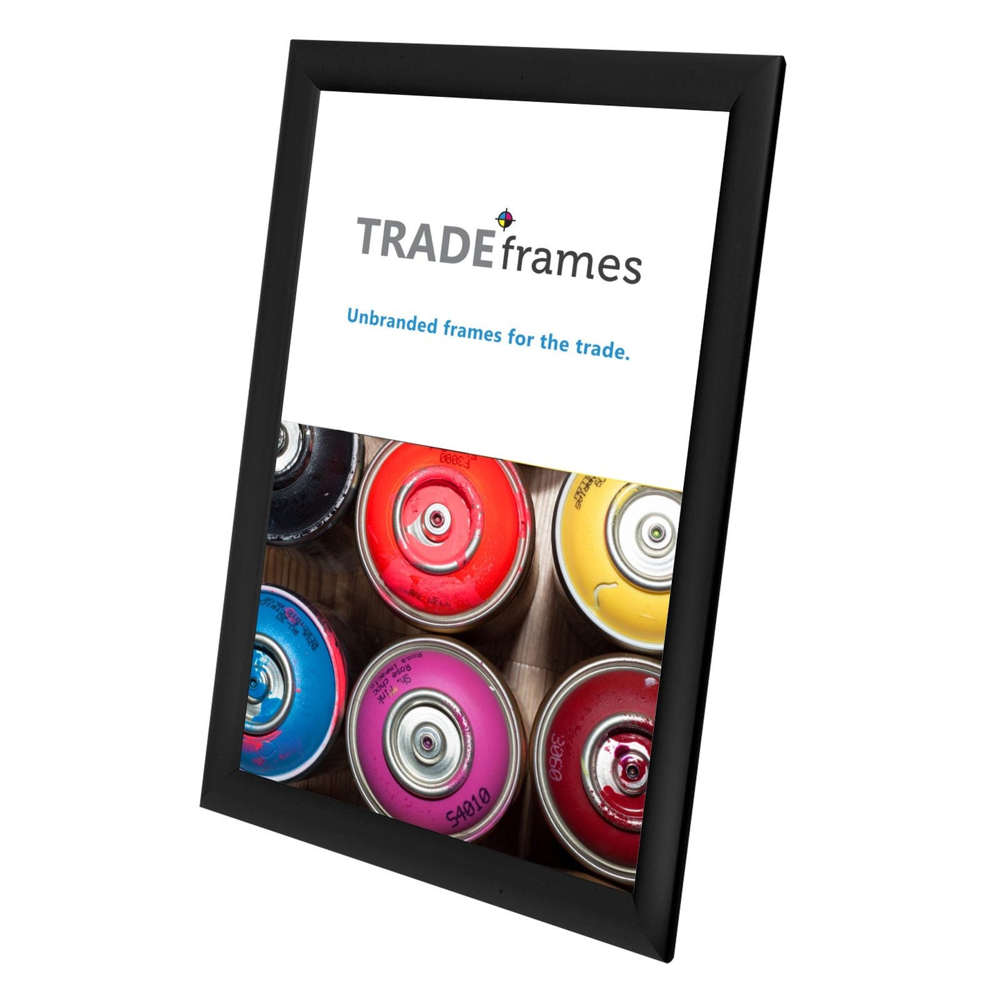 21.59 x 35.56 cm Black Snap Frame - 25MM Profile