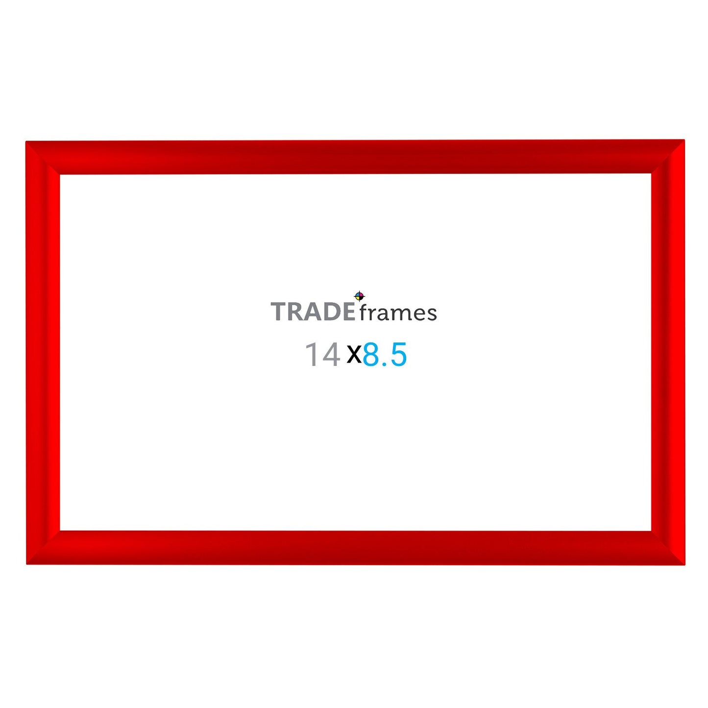 21.59 x 35.56 cm Red Snap Frame - 25MM Profile