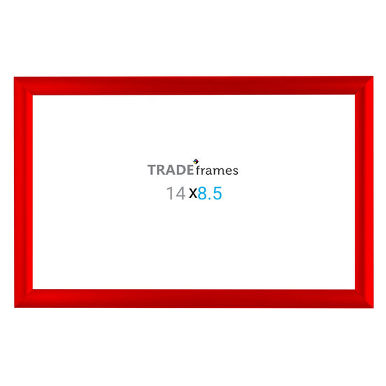 21.59 x 35.56 cm Red Snap Frame - 25MM Profile