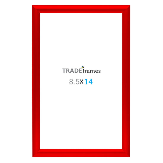 21.59 x 35.56 cm Red Snap Frame - 25MM Profile