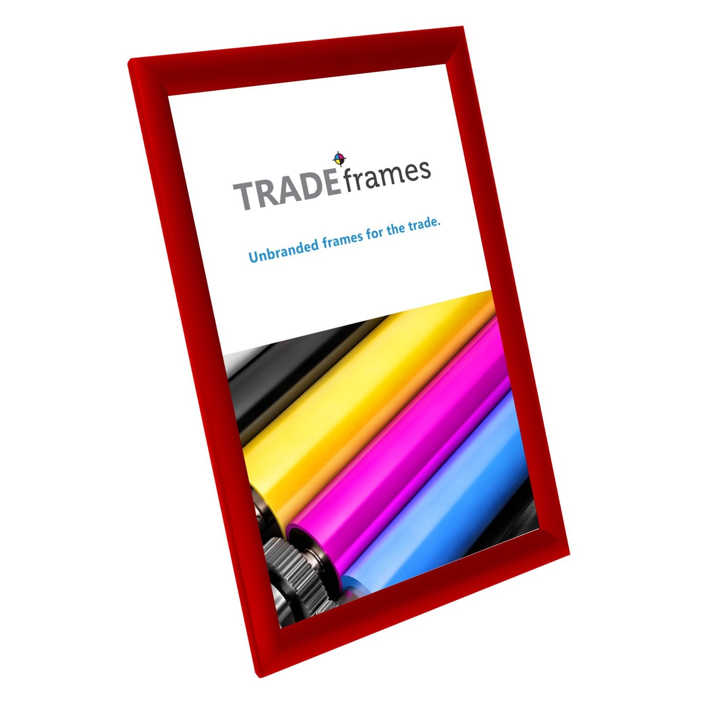 21.59 x 35.56 cm Red Snap Frame - 25MM Profile