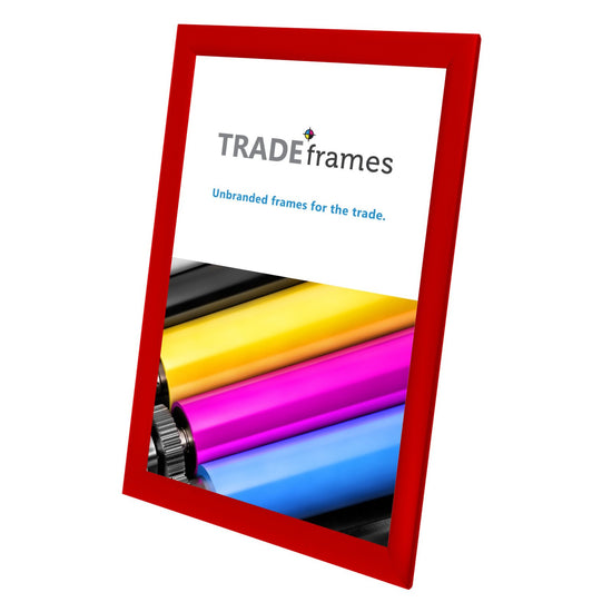 21.59 x 35.56 cm Red Snap Frame - 25MM Profile