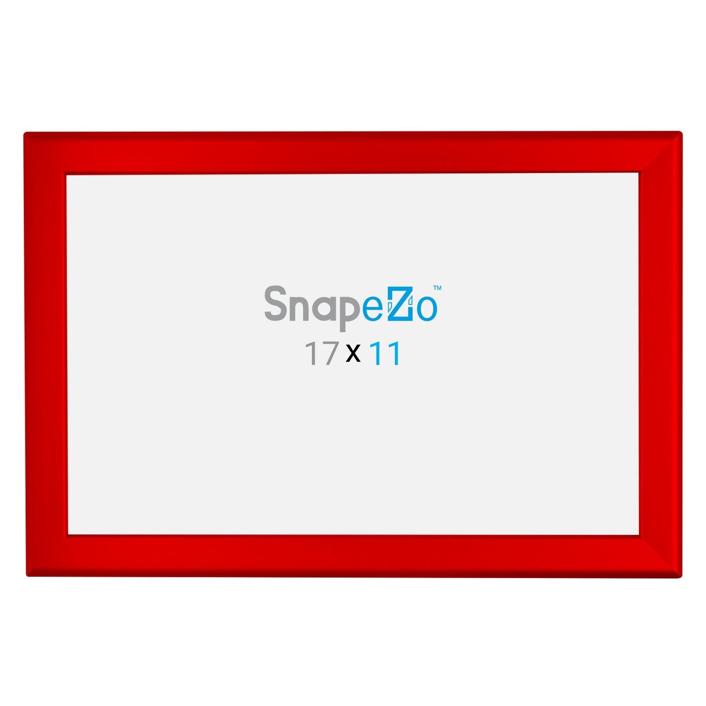 SnapeZo® 27.94 x 43.18 cm Red Snap Frame - 32MM Profile