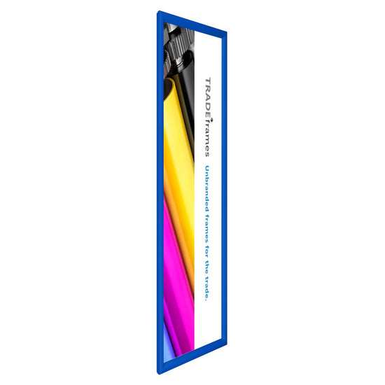 30.48 x 91.44 cm Blue Snap Frame - 30MM Profile