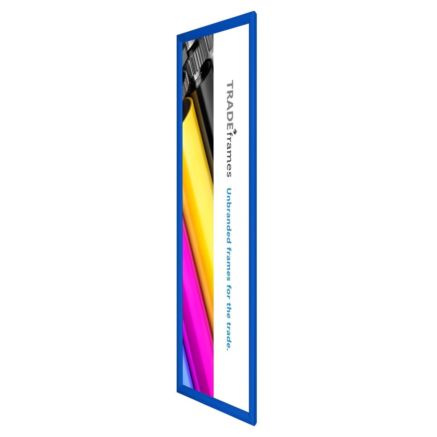 30.48 x 91.44 cm Blue Snap Frame - 30MM Profile