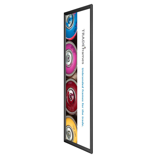 30.48 x 91.44 cm Black Snap Frame - 30MM Profile