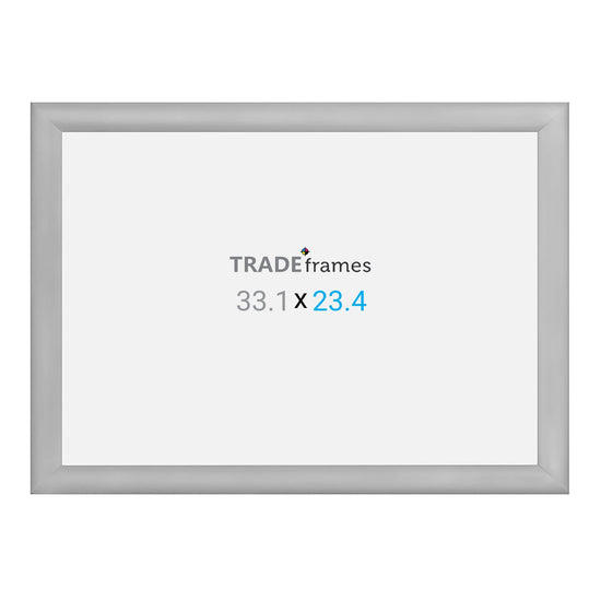 A1 (84.1 x 59.4 cm) Silver Snap Frame - 30MM Profile