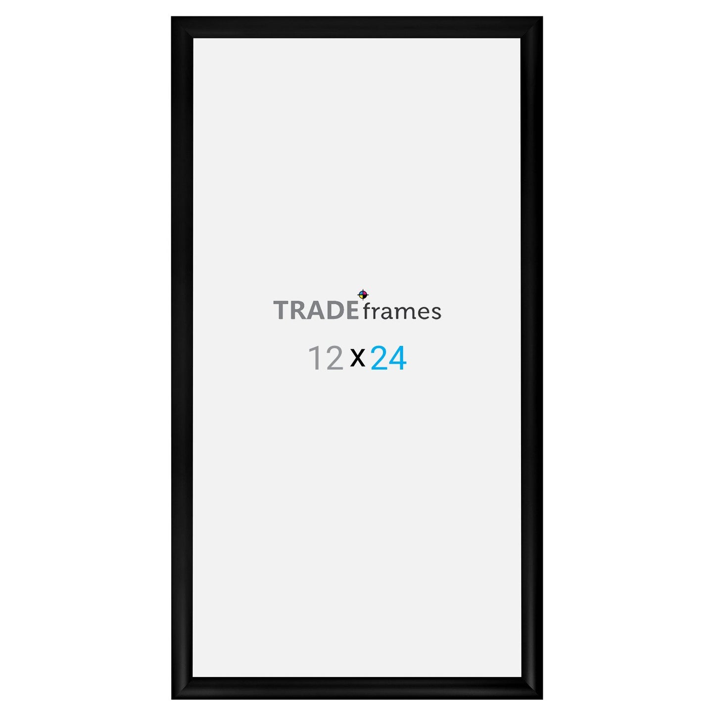 30.48 x 60.96 cm Black Snap Frame - 30MM Profile