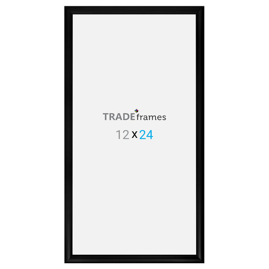 30.48 x 60.96 cm Black Snap Frame - 30MM Profile