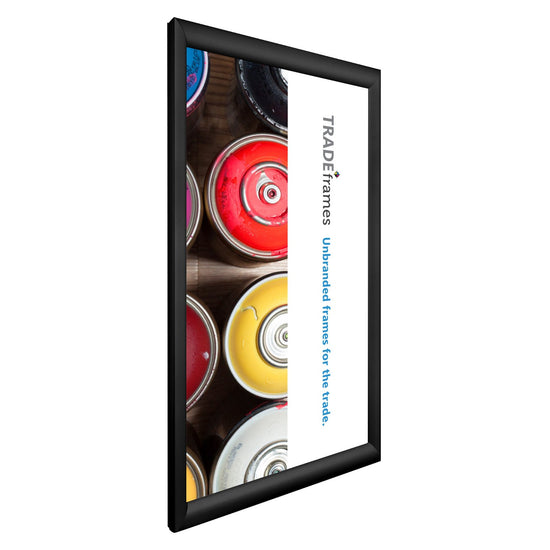 30.48 x 60.96 cm Black Snap Frame - 30MM Profile
