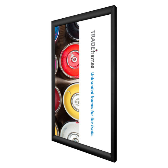 30.48 x 60.96 cm Black Snap Frame - 30MM Profile