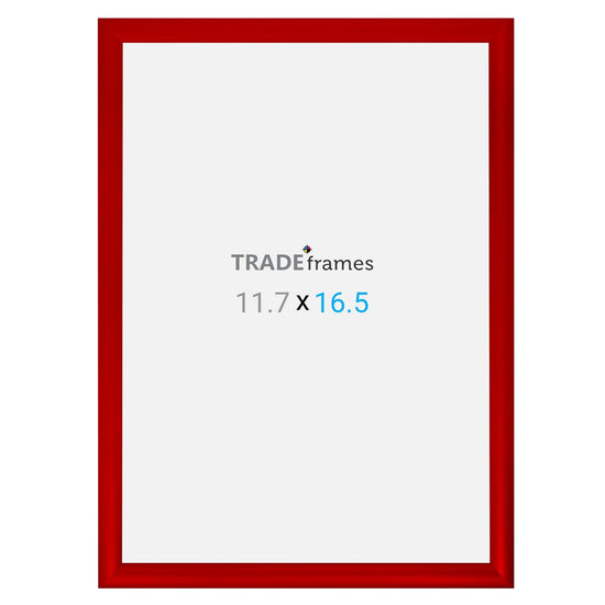 A3 (42 x 29.7 cm) Red Snap Frame - 30MM Profile