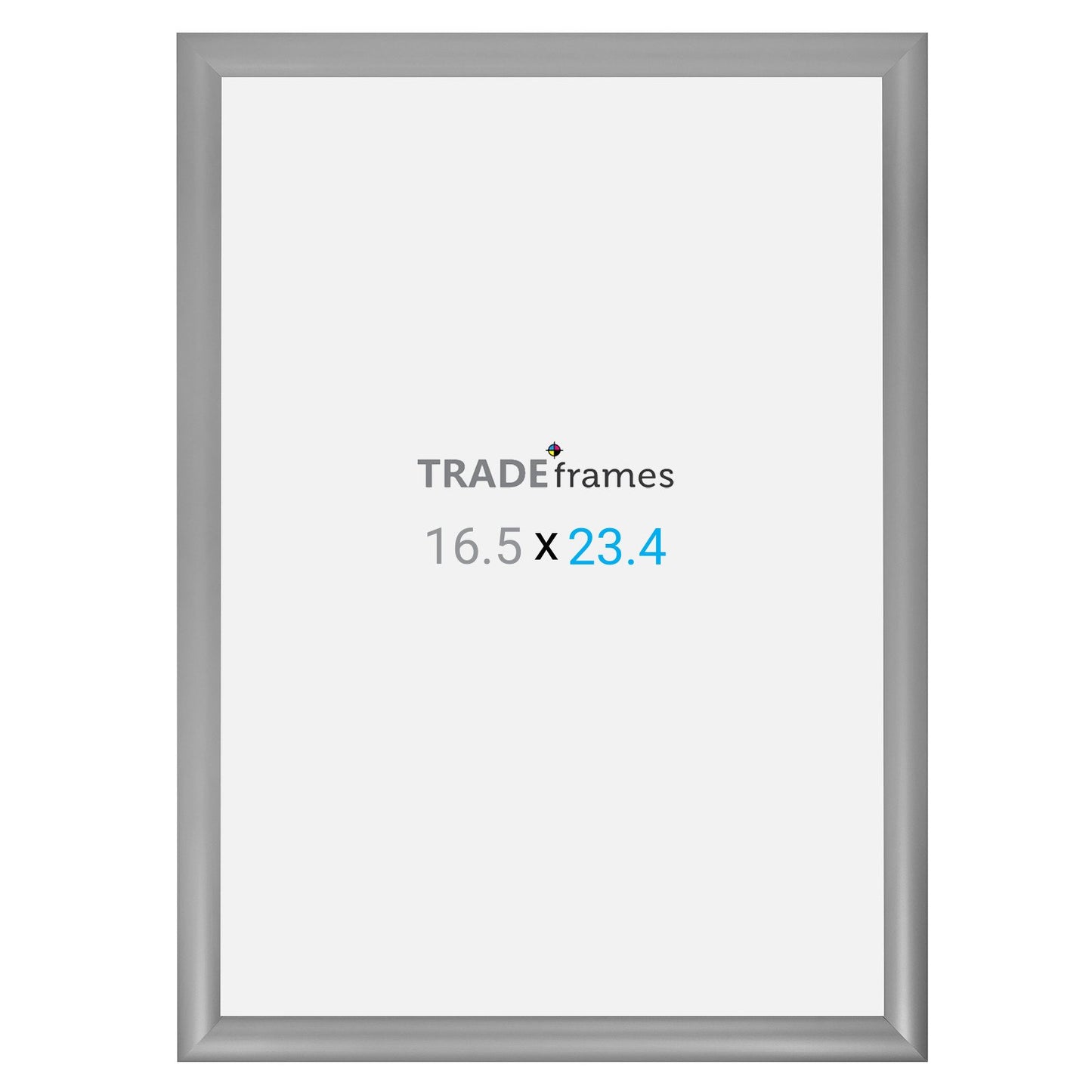 A2 (59.4 x 42 cm) Silver Snap Frame - 30MM Profile