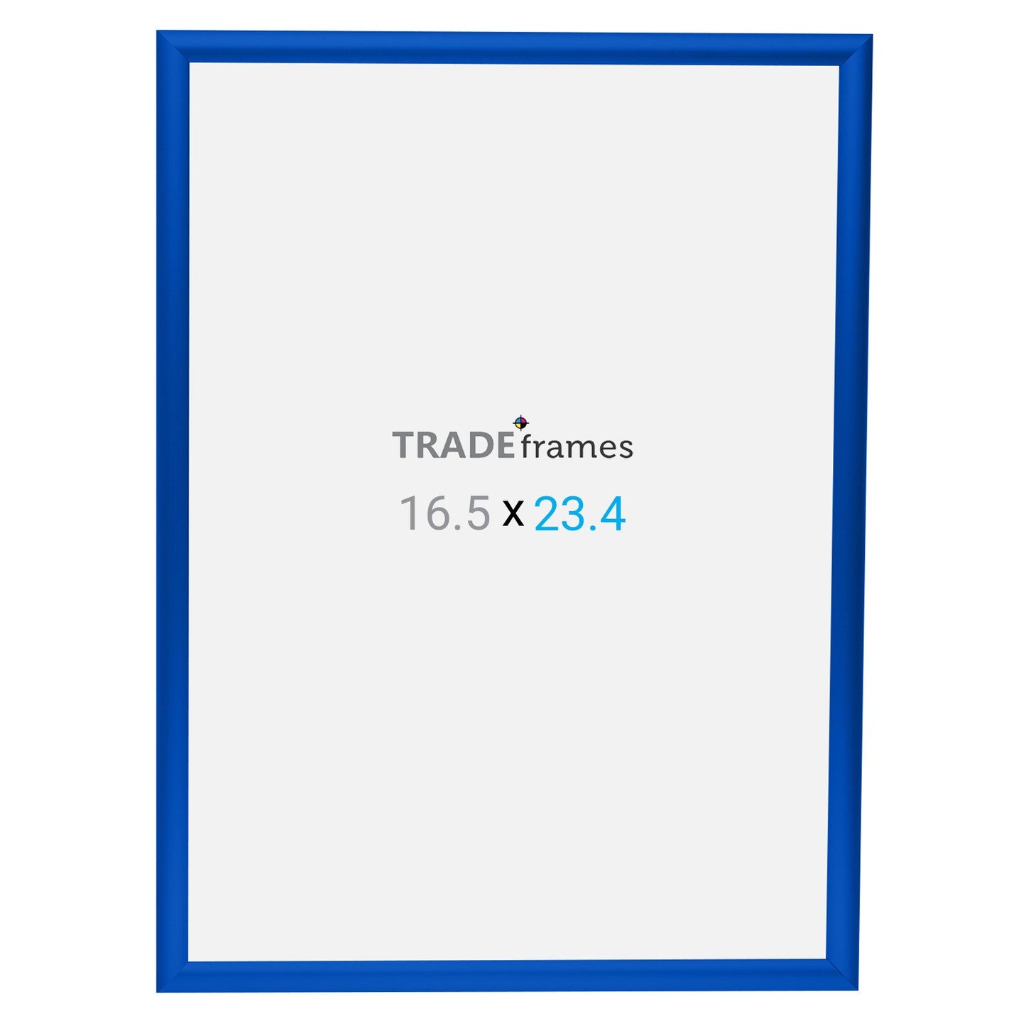 A2 (59.4 x 42 cm) Blue Snap Frame - 25MM Profile