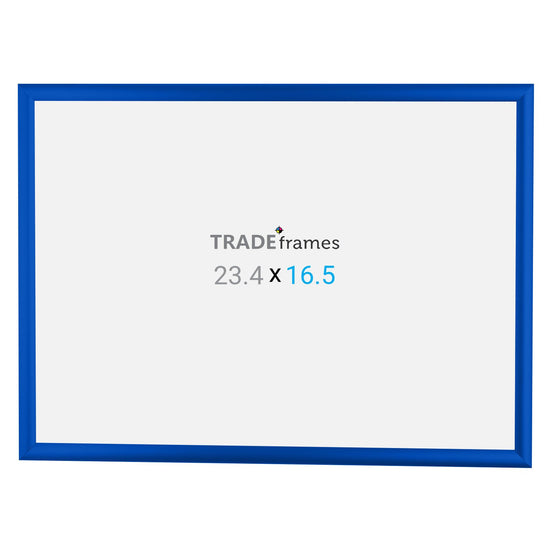 A2 (59.4 x 42 cm) Blue Snap Frame - 25MM Profile