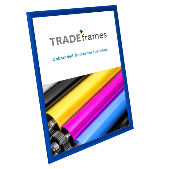 A2 (59.4 x 42 cm) Blue Snap Frame - 25MM Profile