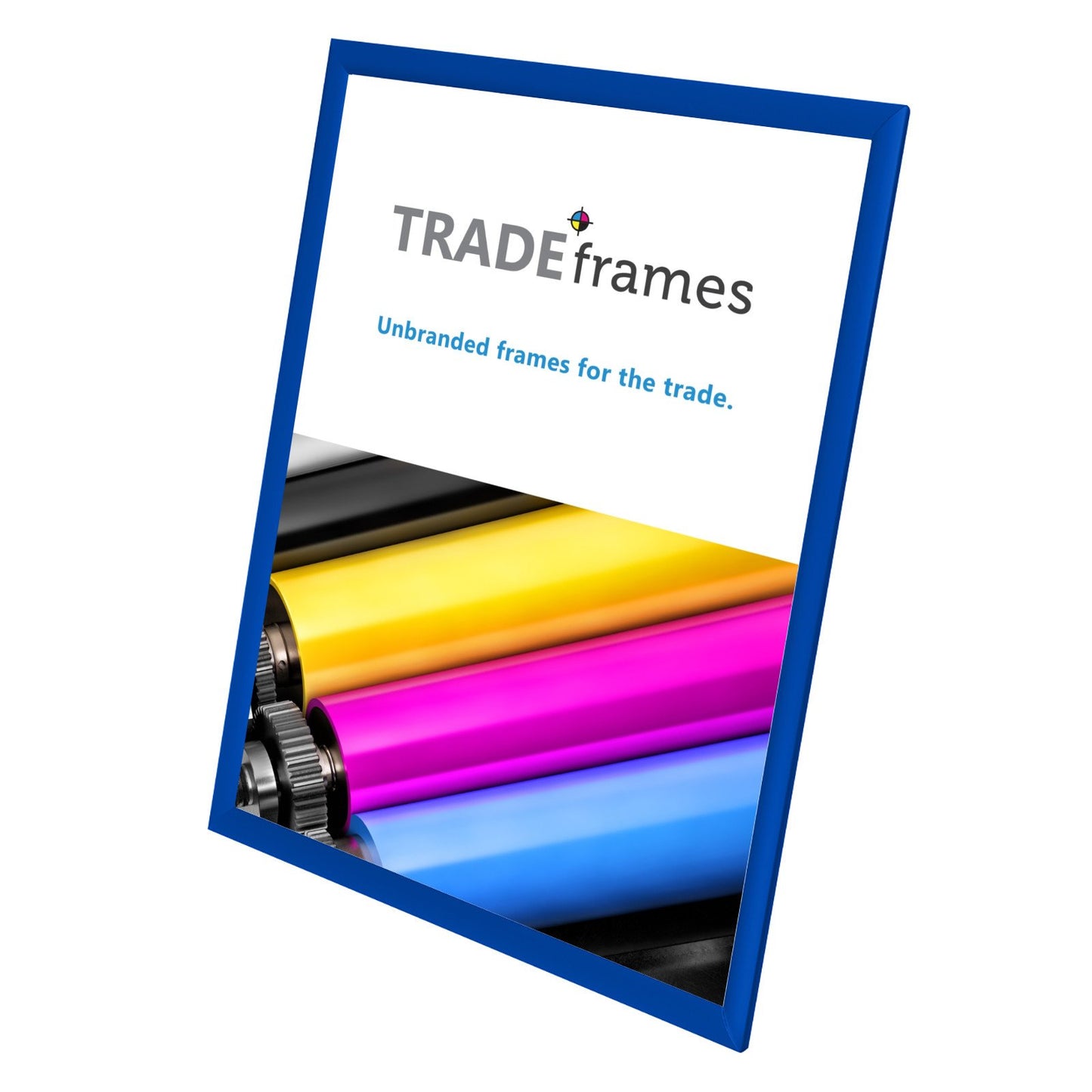 A2 (59.4 x 42 cm) Blue Snap Frame - 25MM Profile