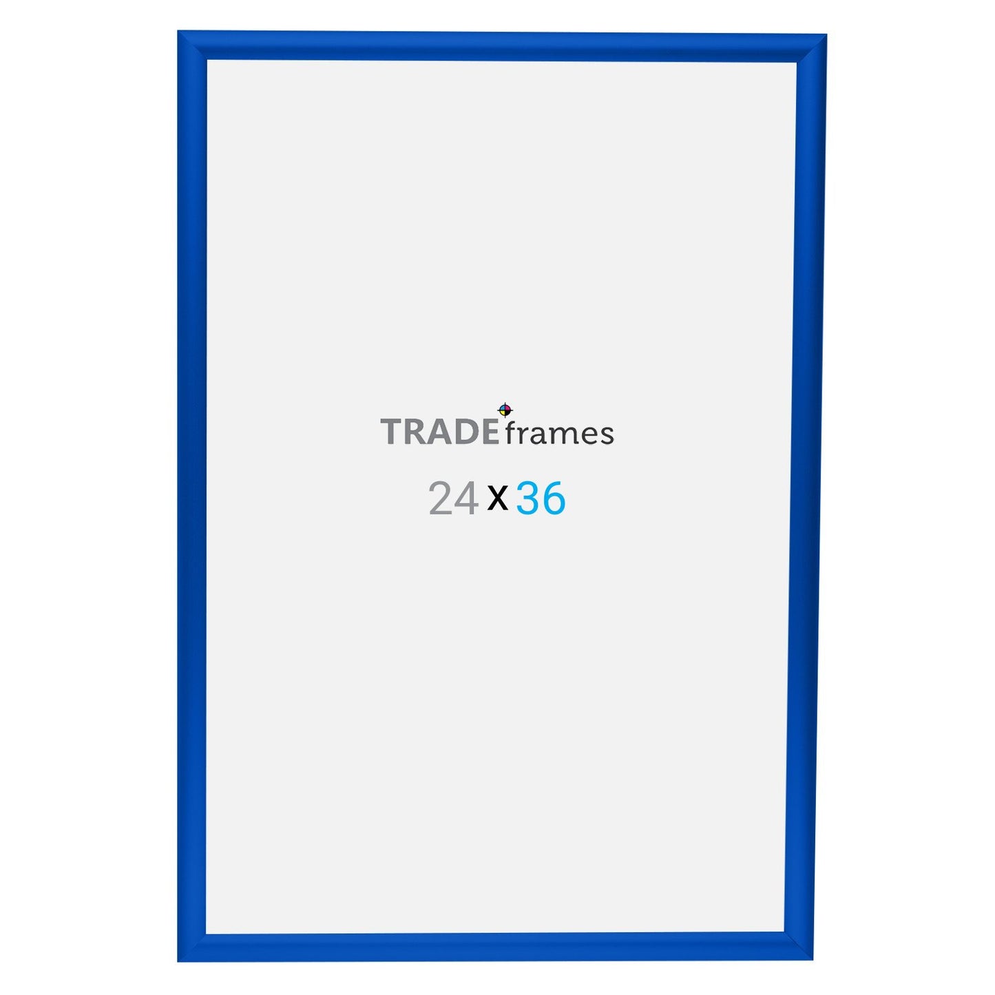 60.96 x 91.44 cm Blue Snap Frame - 25MM Profile