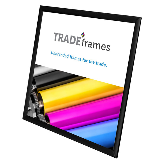 60.96 x 60.96 cm Black Snap Frame - 25MM Profile