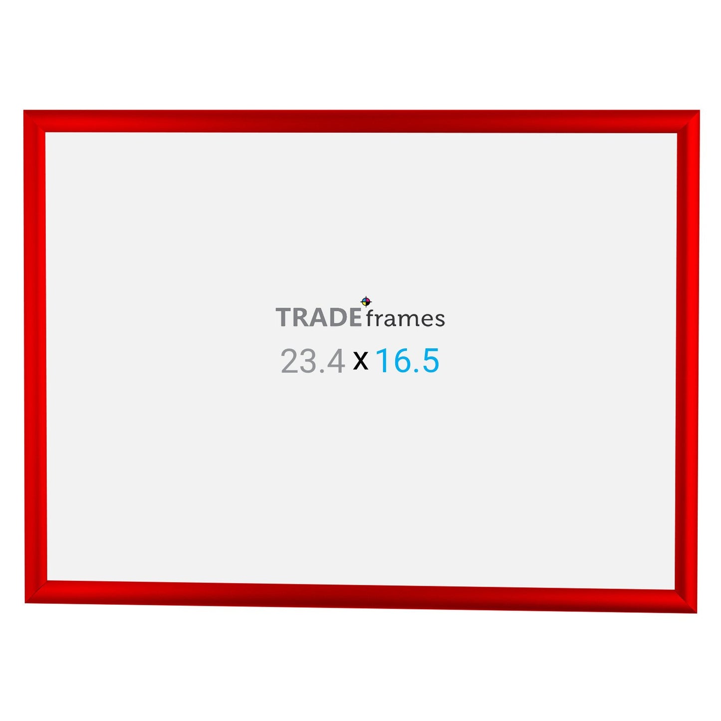A2 (59.4 x 42 cm) Red Snap Frame - 25MM Profile