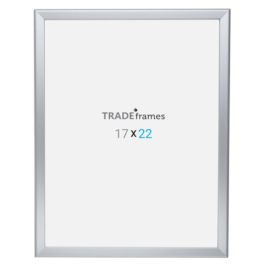 43.18 x 55.88 cm Silver Snap Frame - 32MM Profile