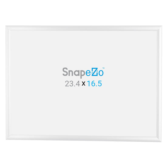 SnapeZo® A2 (59.4 x 42 cm) White Snap Frame - 25MM Profile