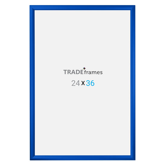60.96 x 91.44 cm Blue Snap Frame - 30MM Profile