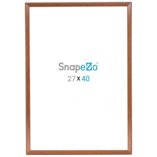 68.58 x 101.60 cm Dark Wood Movie Poster Frame 32MM SnapeZo®