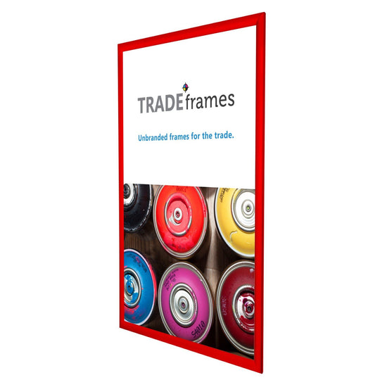 60.96 x 91.44 cm Red Snap Frame - 30MM Profile