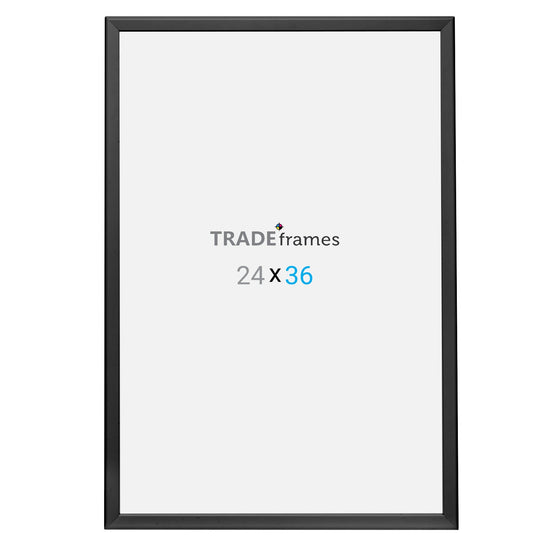 60.96 x 91.44 cm Black Snap Frame - 32MM Profile