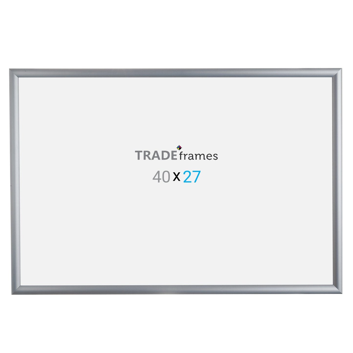 68.58 x 101.60 cm Silver Snap Frame - 30MM Profile