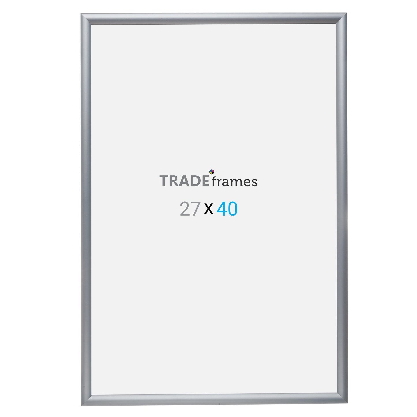 68.58 x 101.60 cm Silver Snap Frame - 30MM Profile