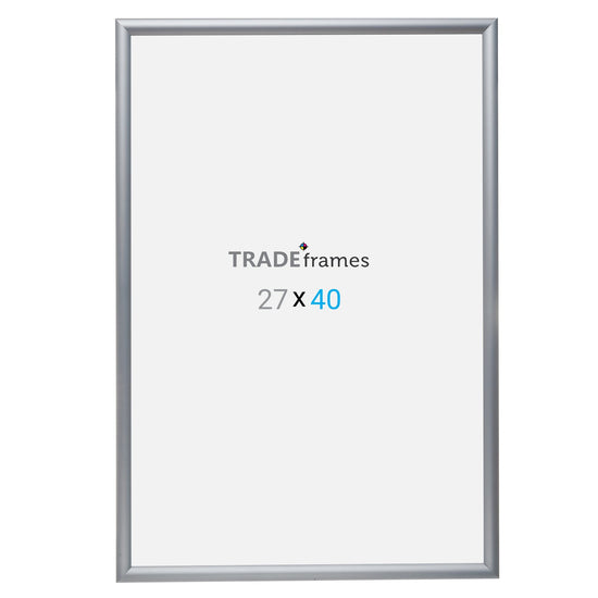 68.58 x 101.60 cm Silver Snap Frame - 30MM Profile