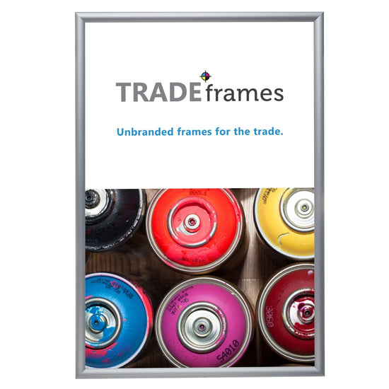 68.58 x 101.60 cm Silver Snap Frame - 30MM Profile