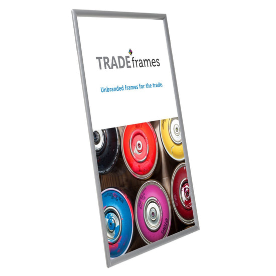 68.58 x 101.60 cm Silver Snap Frame - 30MM Profile