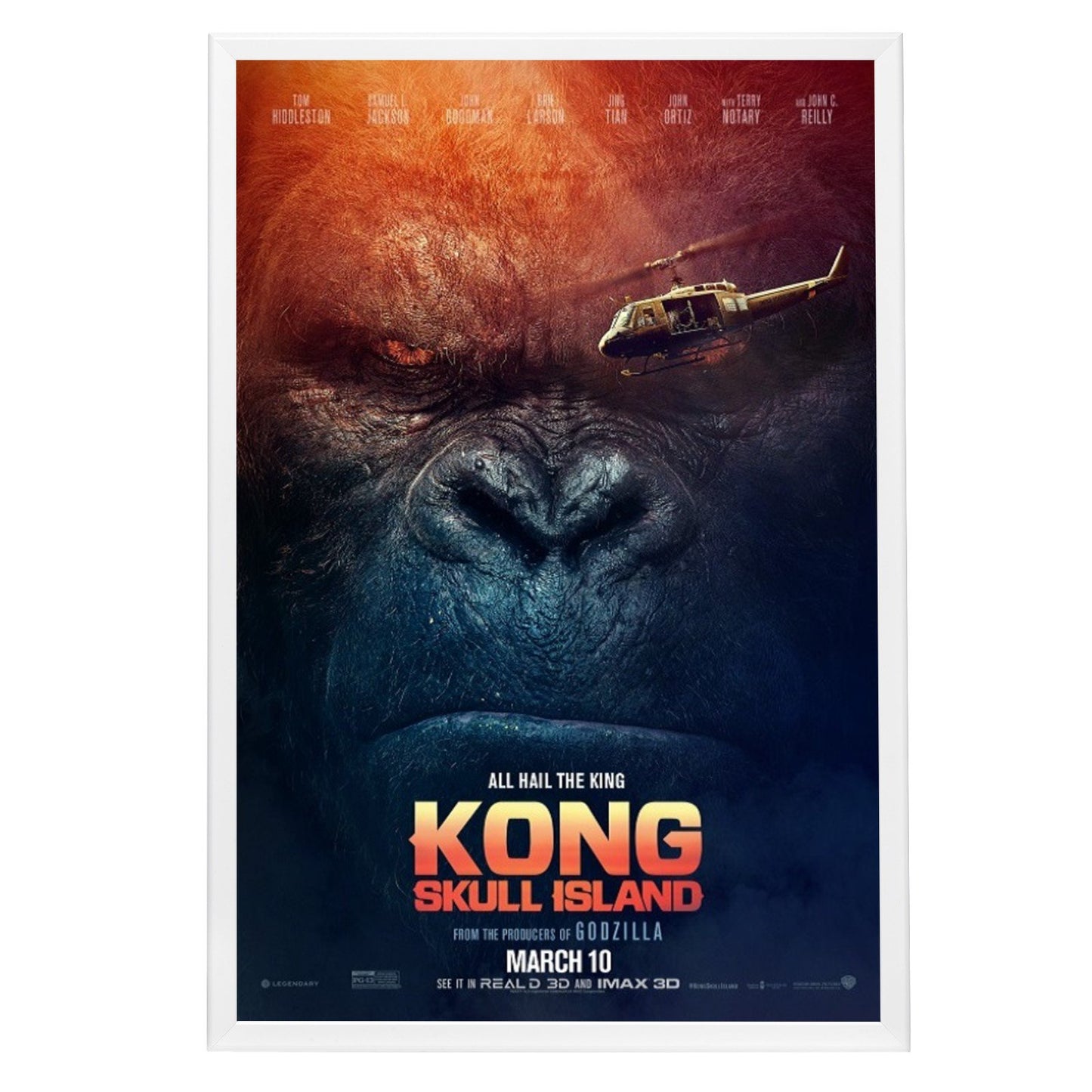 68.58 x 101.60 cm White Snap Frame - 32MM Profile