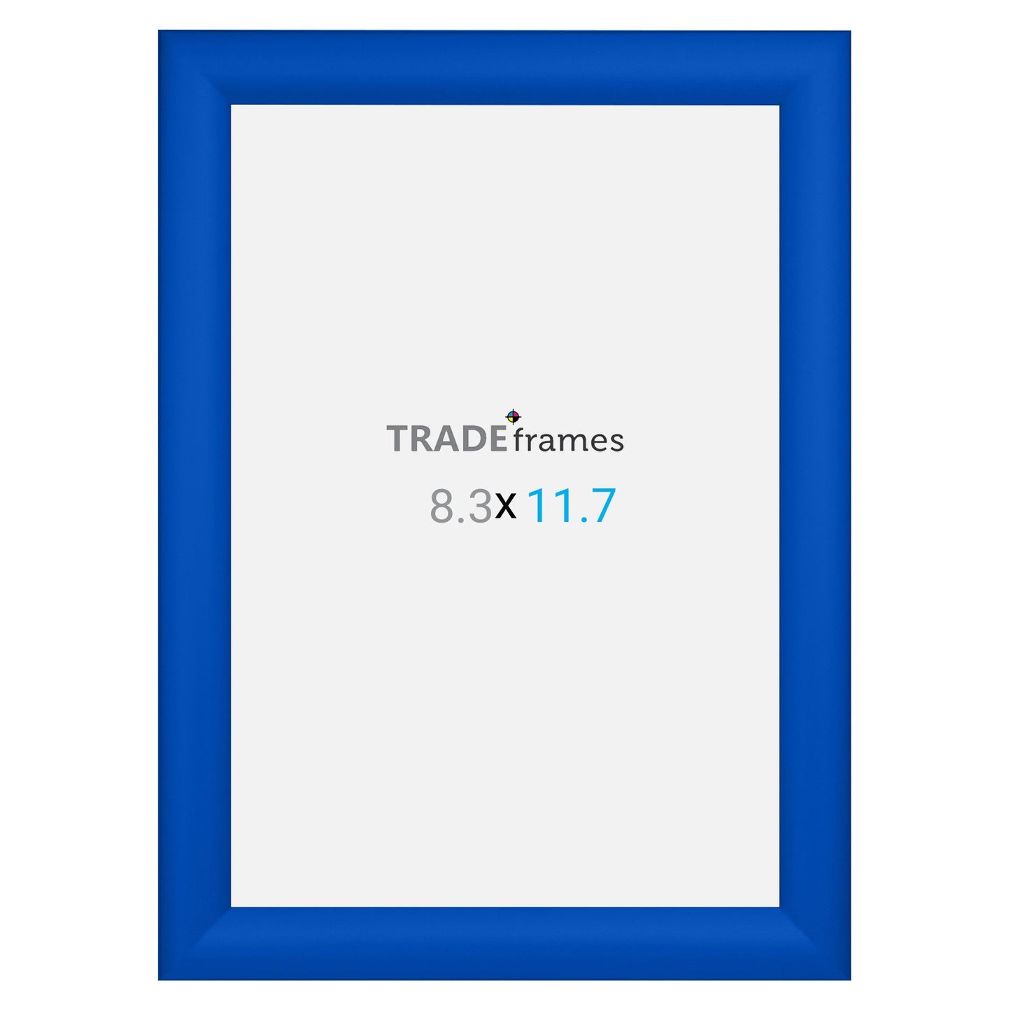 A4 (29.7 x 21 cm) Blue Snap Frame - 30MM Profile
