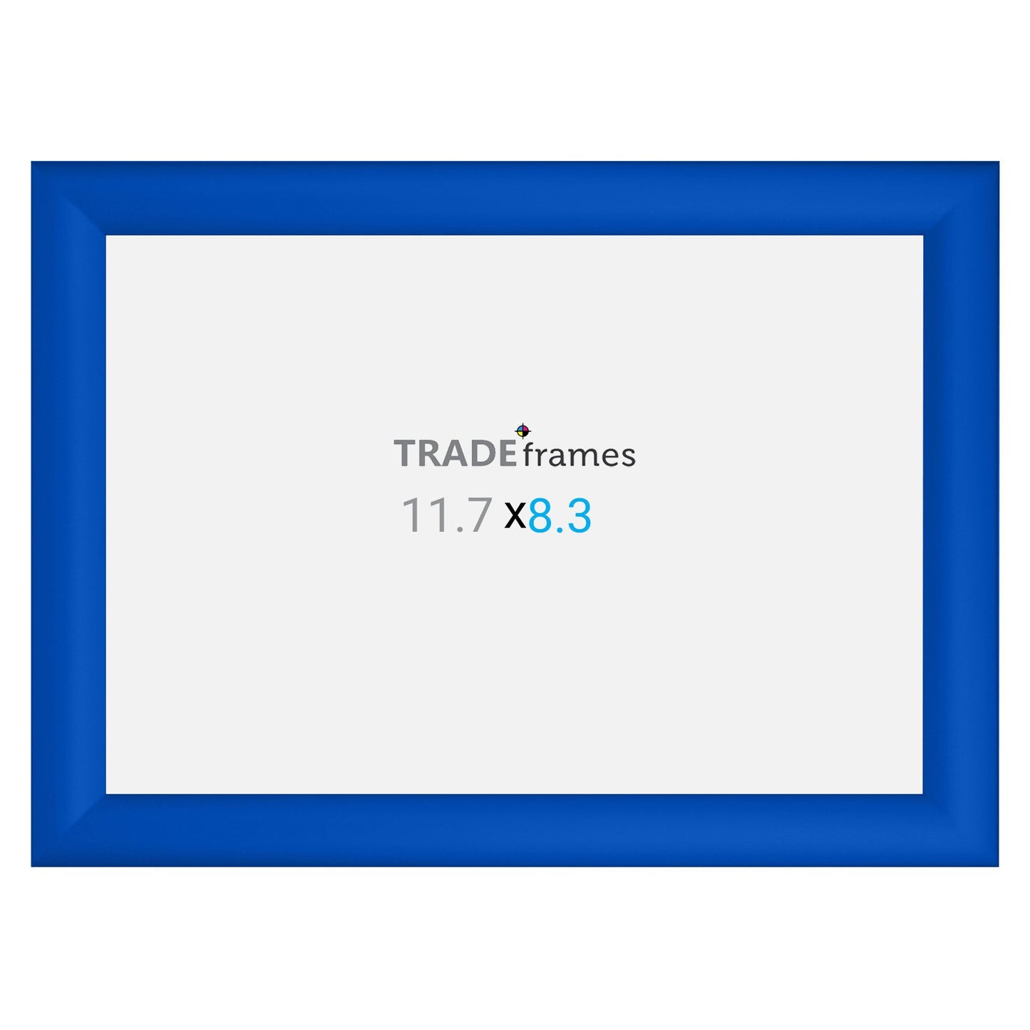 A4 (29.7 x 21 cm) Blue Snap Frame - 30MM Profile