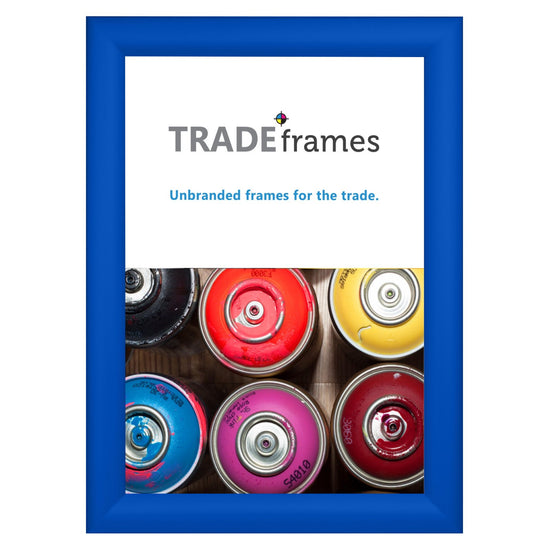 A4 (29.7 x 21 cm) Blue Snap Frame - 30MM Profile
