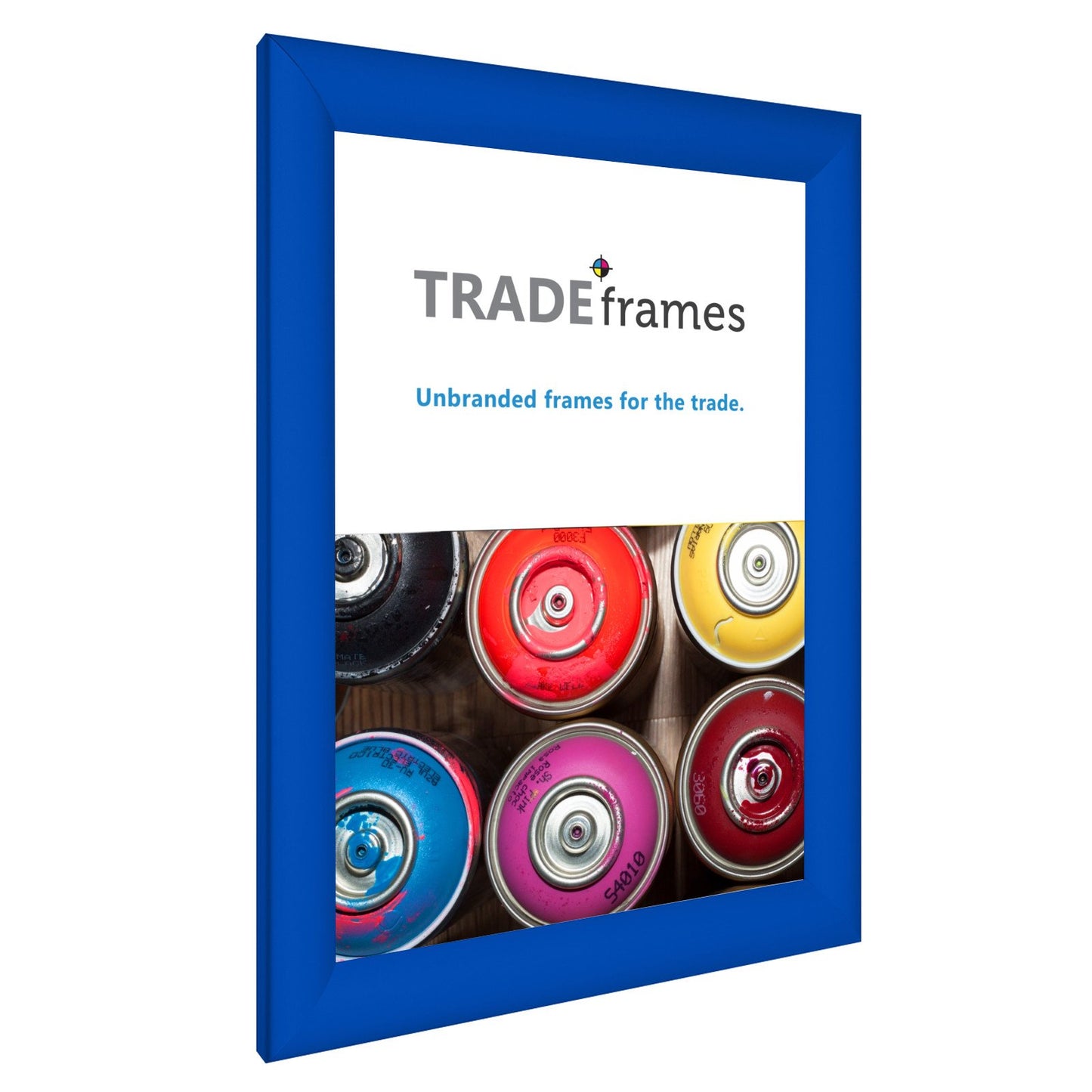 A4 (29.7 x 21 cm) Blue Snap Frame - 30MM Profile