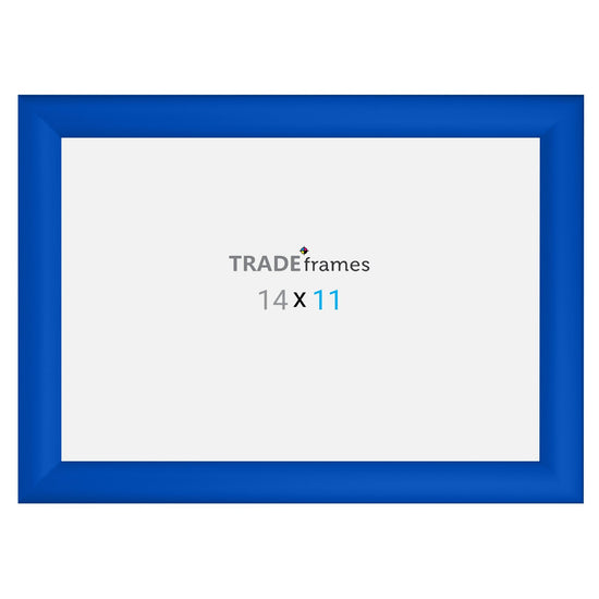 27.94 x 35.56 cm Blue Snap Frame - 30MM Profile