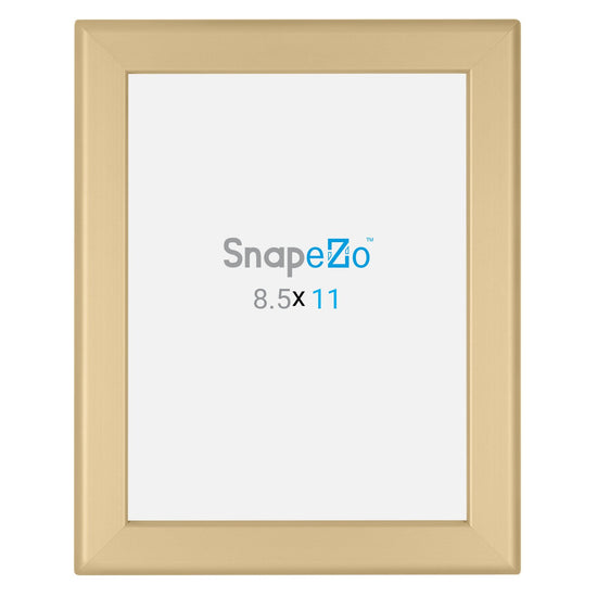21.59 x 27.94 cm Gold Certificate Frame 32MM SnapeZo®