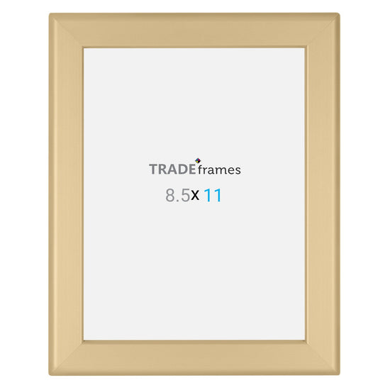 8.5x11 Gold Snap Frame - 32MM