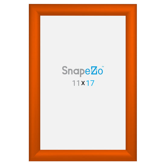 27.94 x 43.18 cm Orange Diploma Frame 30MM SnapeZo®