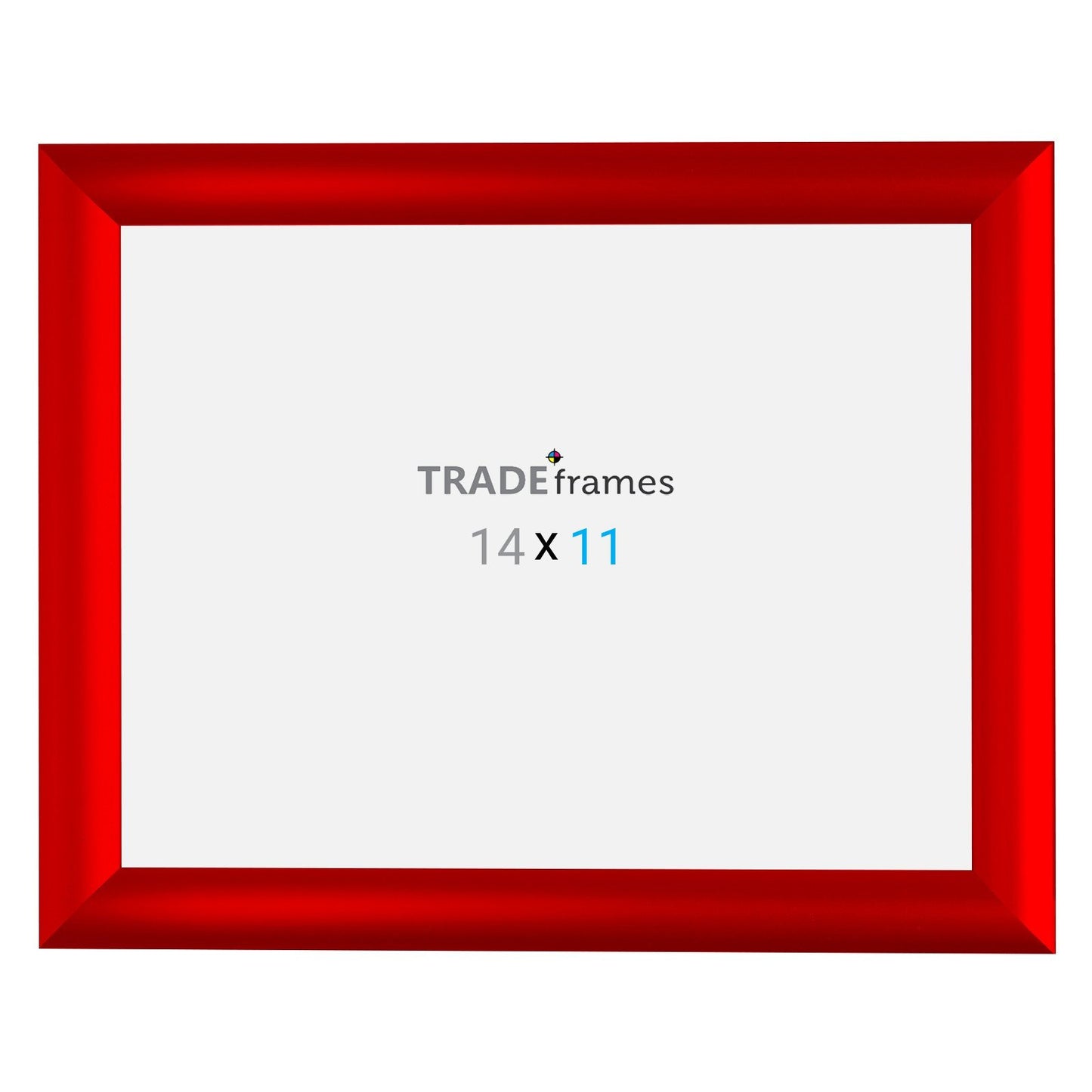 27.94 x 35.56 cm Red Snap Frame - 25MM Profile
