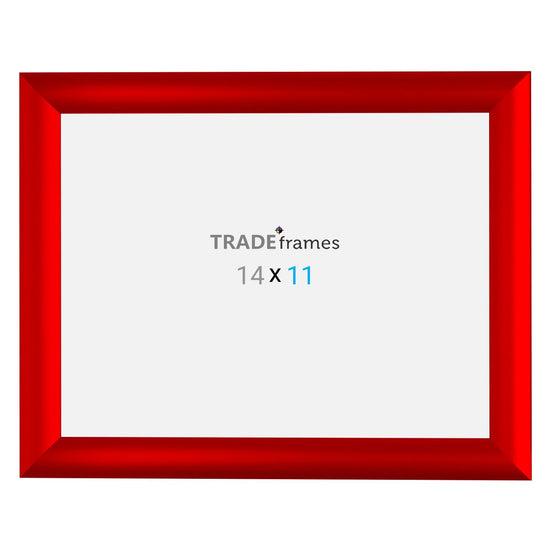 27.94 x 35.56 cm Red Snap Frame - 25MM Profile