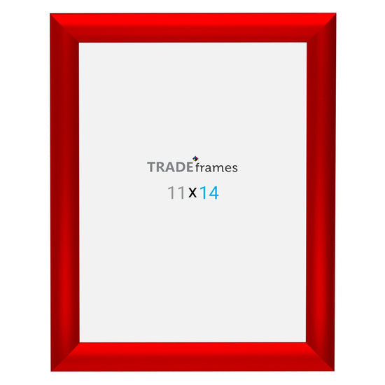 27.94 x 35.56 cm Red Snap Frame - 25MM Profile